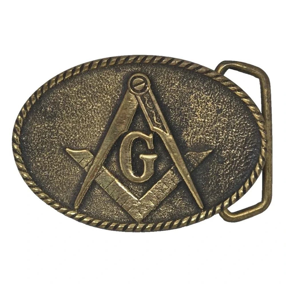 Square &Compass G Rule Freemason‎ Fraternal Masons Club Vtg 3